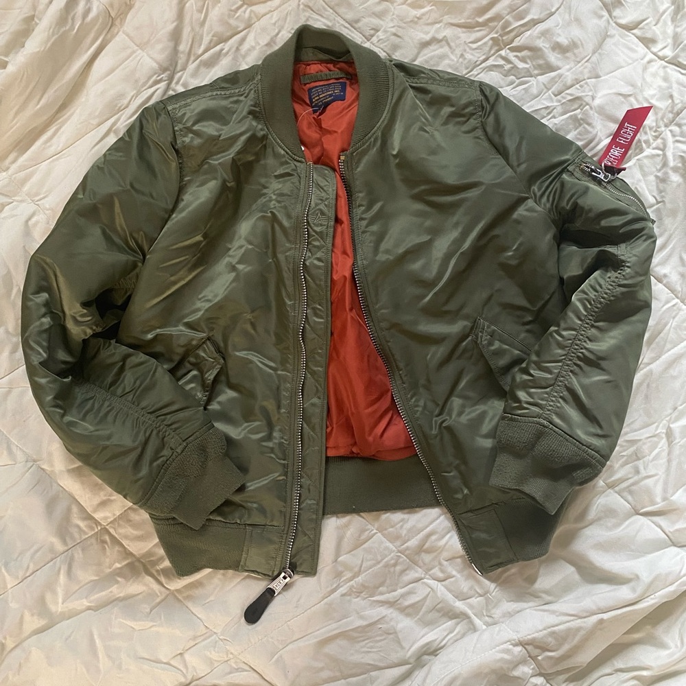 Alpha Industries MA-1 Bomber Jacket (Womens)